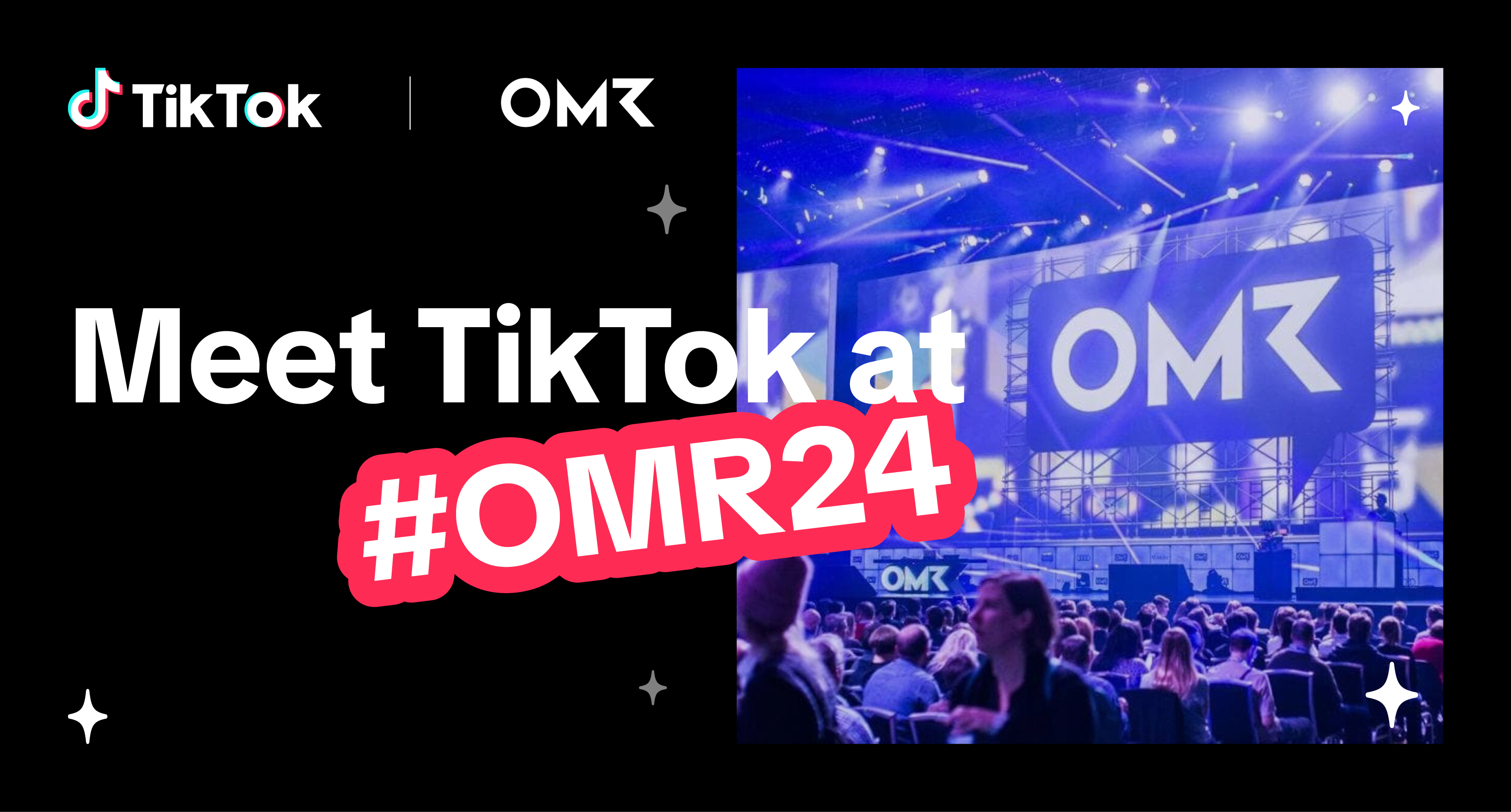 Triff TikTok beim #OMR24 Festival