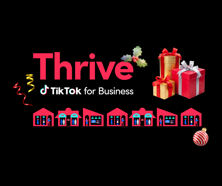 thrive holiday - website visual header