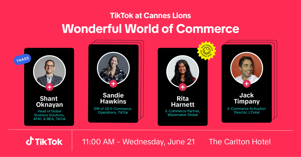 TikTok at Cannes 2023: Wonderful world of commerce