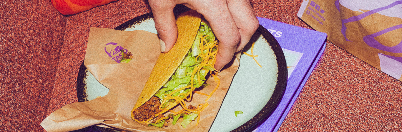 Taco Bell banner