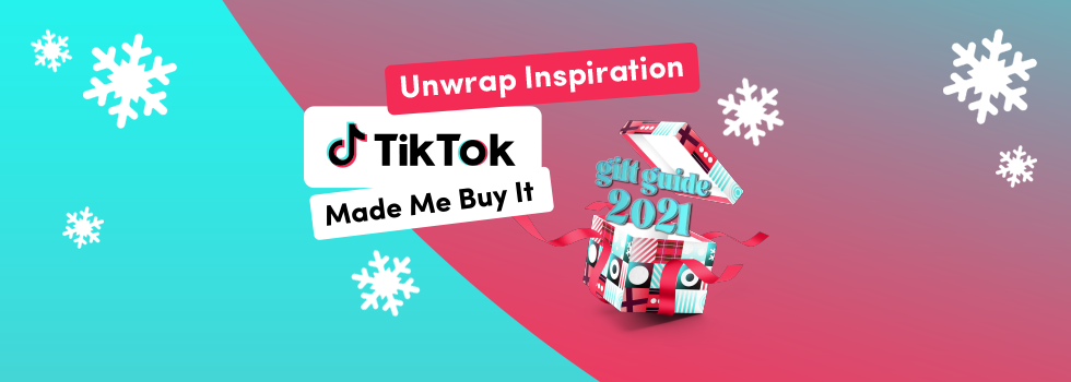 TikTokMadeMeBuyIt Holiday Gift Guide 2021